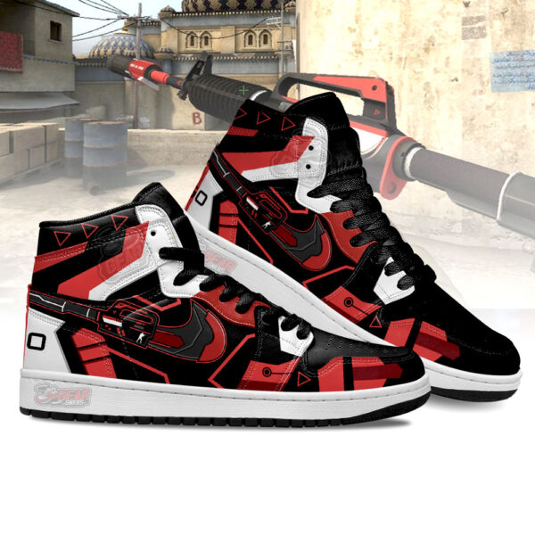 Tubopro Cyrex M4A1-S Counter Strike Skins AJ1 High Sneakers Shoes For Men And Women - Image 3