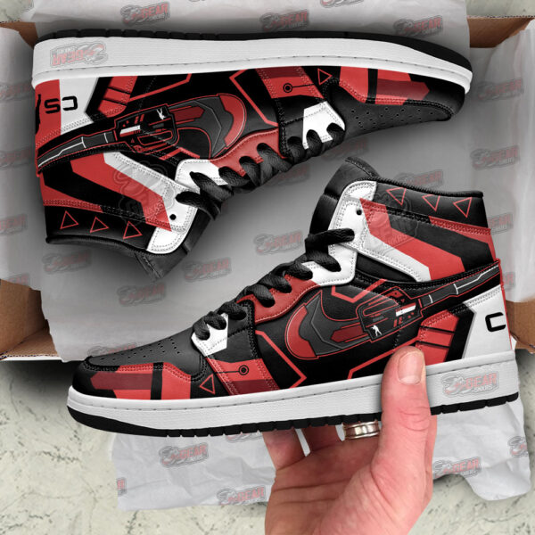 Tubopro Cyrex M4A1-S Counter Strike Skins AJ1 High Sneakers Shoes For Men And Women - Image 2