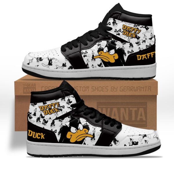 Tubopro Daffy Duck AJ1 High Sneakers Shoes For Men And Women