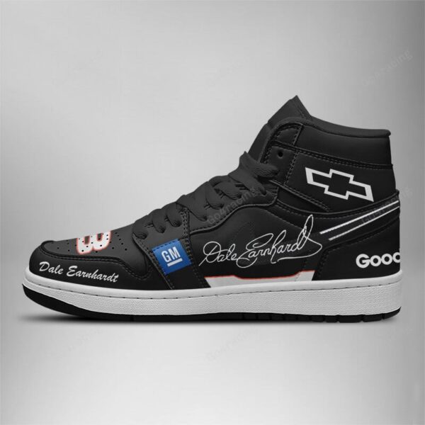 Tubopro Dale Earnhardt  Nascar AJ1 High Sneakers Shoes For Men And Women - Image 2
