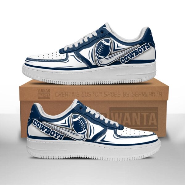 Tubopro Dallas Cowboys Air Low-Top Sneakers Shoes For Men And Women