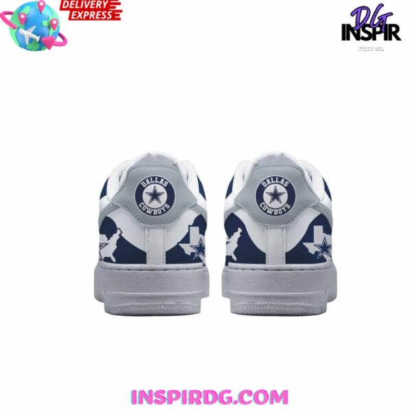 Tubopro Dallas Cowboys Air Low-Top Sneakers Shoes For Men And Women - Image 4
