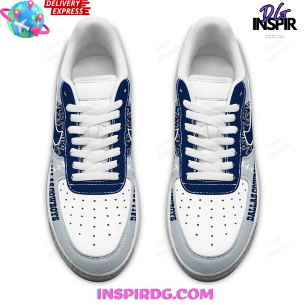 Tubopro Dallas Cowboys Air Low-Top Sneakers Shoes For Men And Women - Image 3