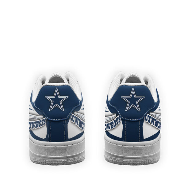 Tubopro Dallas Cowboys Air Low-Top Sneakers Shoes For Men And Women - Image 4