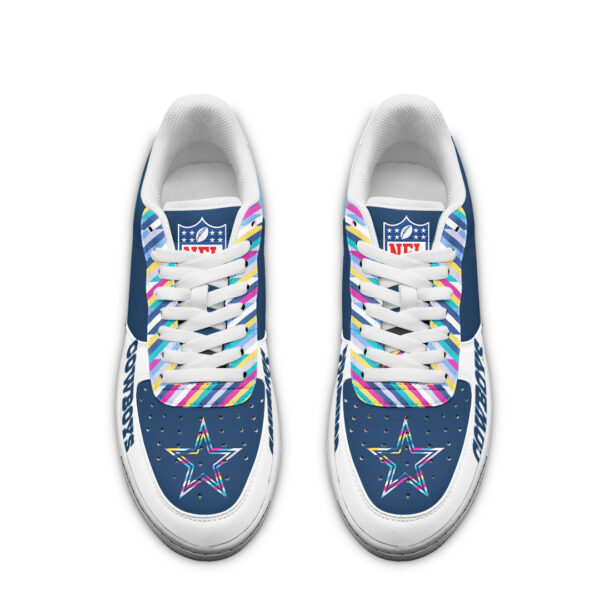Tubopro Dallas Cowboys Air Low-Top Sneakers Shoes For Men And Women - Image 3