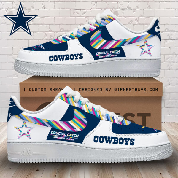 Tubopro Dallas Cowboys Air Low-Top Sneakers Shoes For Men And Women