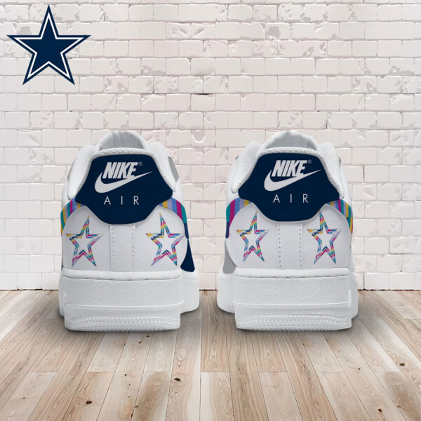 Tubopro Dallas Cowboys Air Low-Top Sneakers Shoes For Men And Women - Image 2