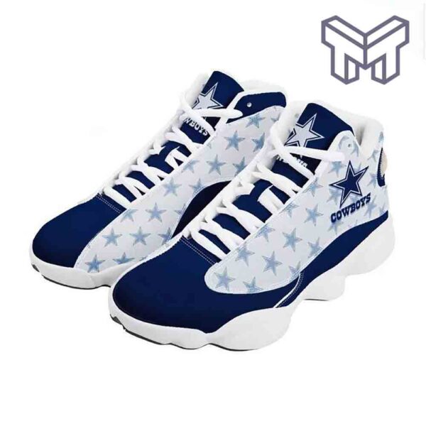 Tubopro Dallas Cowboys AJ13 Sneakers Shoes For Men And Women