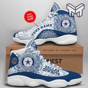 Tubopro Dallas Cowboys AJ13 Sneakers Shoes For Men And Women