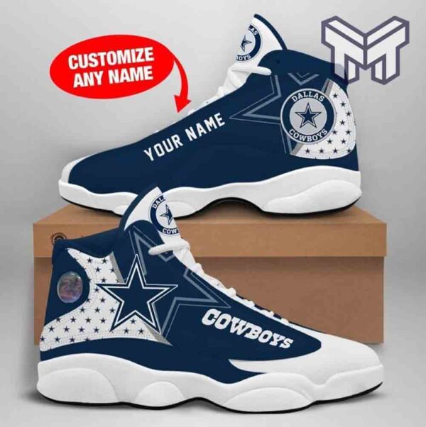 Tubopro Dallas Cowboys AJ13 Sneakers Shoes For Men And Women
