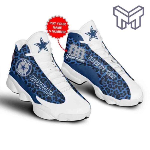 Tubopro Dallas Cowboys AJ13 Sneakers Shoes For Men And Women