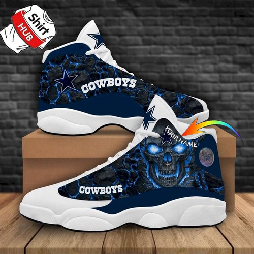 Tubopro Dallas Cowboys AJ13 Sneakers Shoes For Men And Women