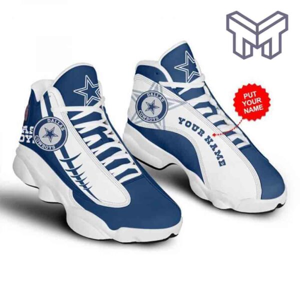 Tubopro Dallas Cowboys AJ13 Sneakers Shoes For Men And Women