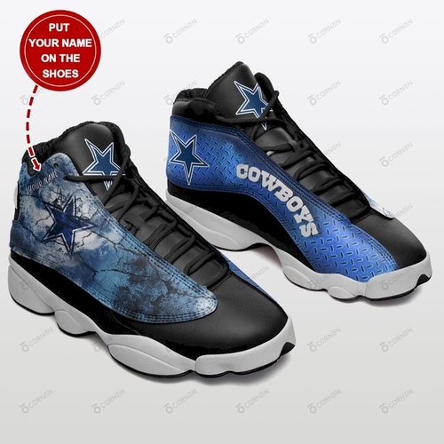 Tubopro Dallas Cowboys AJ13 Sneakers Shoes For Men And Women