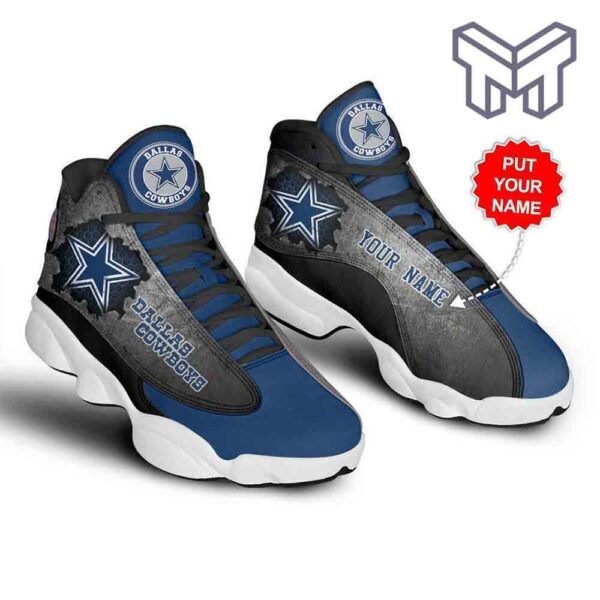 Tubopro Dallas Cowboys AJ13 Sneakers Shoes For Men And Women
