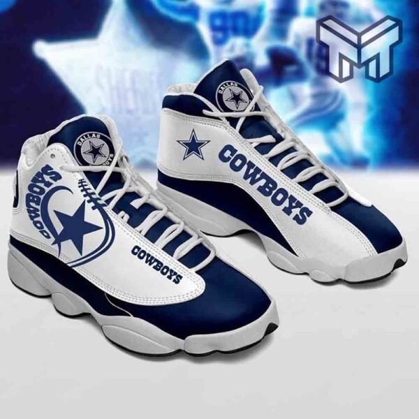Tubopro Dallas Cowboys AJ13 Sneakers Shoes For Men And Women