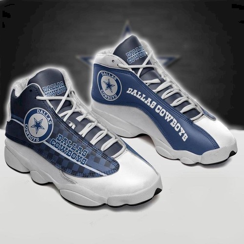 Tubopro Dallas Cowboys AJ13 Sneakers Shoes For Men And Women