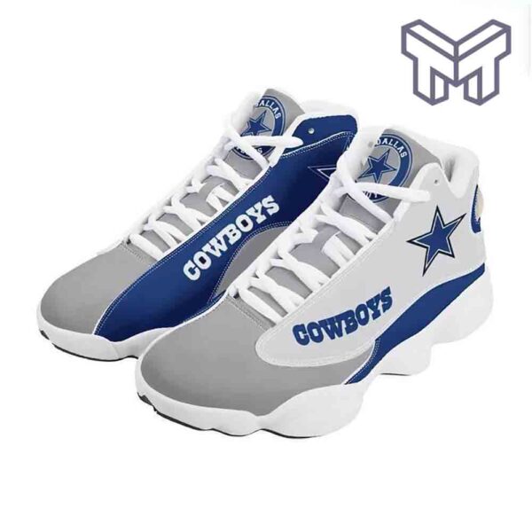 Tubopro Dallas Cowboys AJ13 Sneakers Shoes For Men And Women