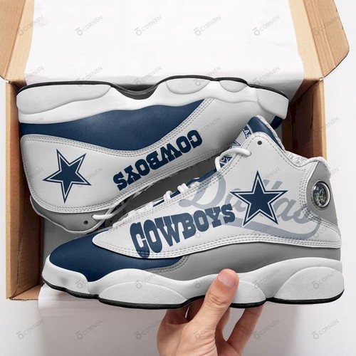 Tubopro Dallas Cowboys AJ13 Sneakers Shoes For Men And Women