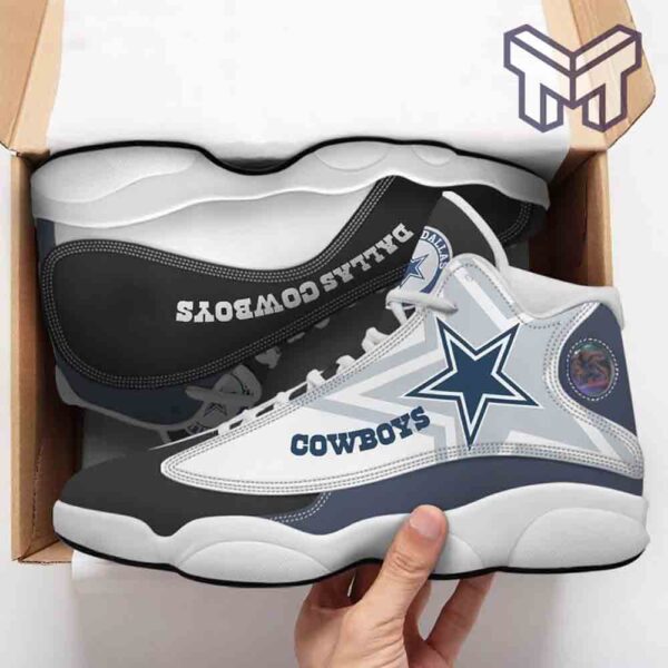 Tubopro Dallas Cowboys AJ13 Sneakers Shoes For Men And Women