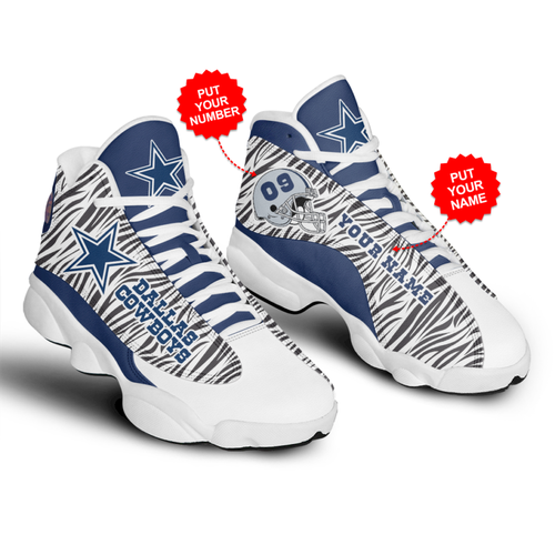 Tubopro Dallas Cowboys AJ13 Sneakers Shoes For Men And Women