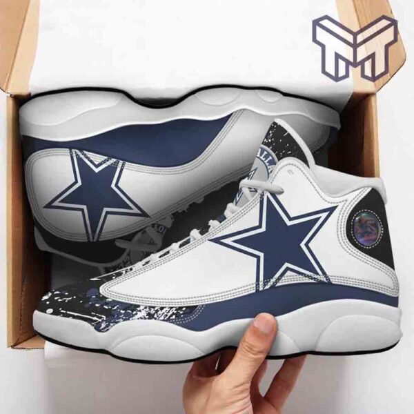 Tubopro Dallas Cowboys AJ13 Sneakers Shoes For Men And Women