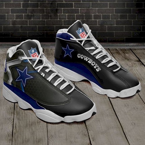 Tubopro Dallas Cowboys AJ13 Sneakers Shoes For Men And Women