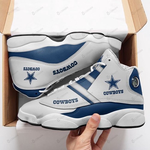 Tubopro Dallas Cowboys AJ13 Sneakers Shoes For Men And Women
