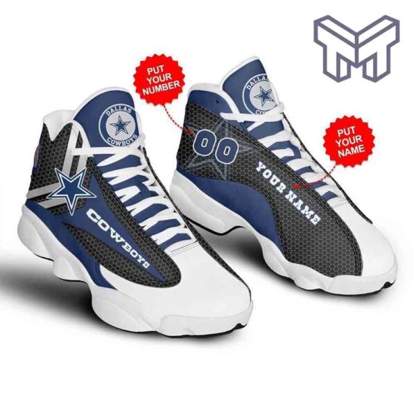 Tubopro Dallas Cowboys AJ13 Sneakers Shoes For Men And Women