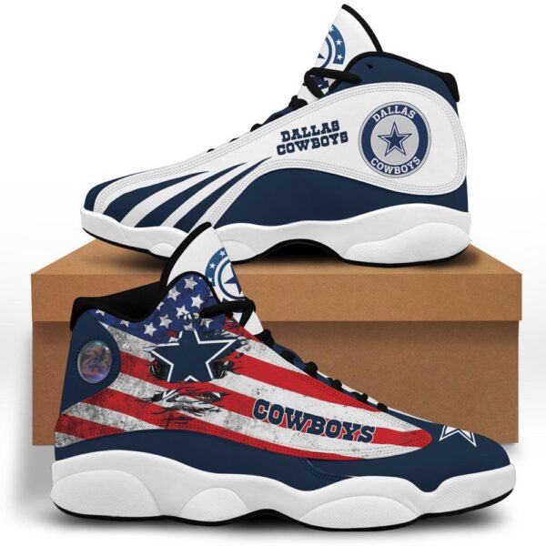 Tubopro Dallas Cowboys AJ13 Sneakers Shoes For Men And Women