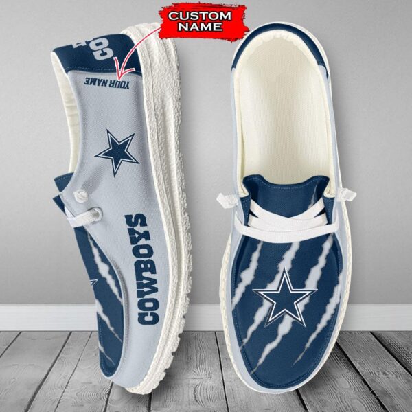 Tubopro Dallas Cowboys Hey Dude Shoes For Men And Women - Image 6