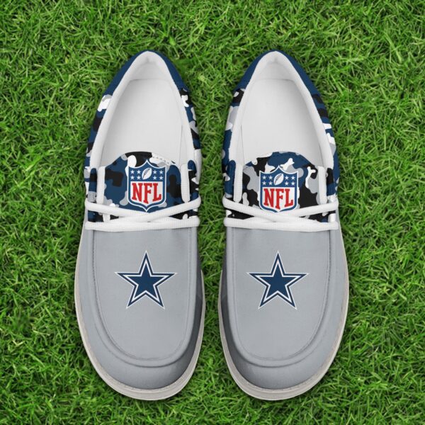 Tubopro Dallas Cowboys Hey Dude Shoes For Men And Women - Image 5