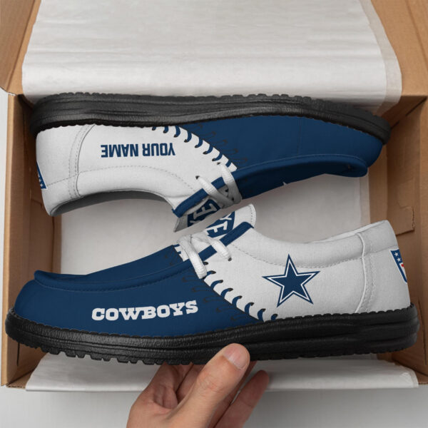 Tubopro Dallas Cowboys Hey Dude Shoes For Men And Women - Image 4