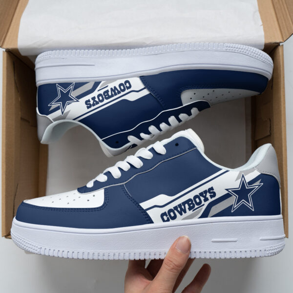 Tubopro Dallas Cowboys NFL Air Low-Top Sneakers Shoes For Men And Women
