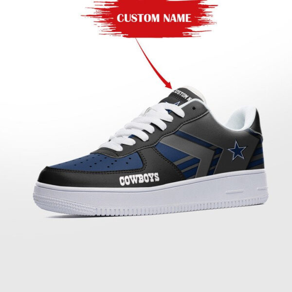 Tubopro Dallas Cowboys NFL Air Low-Top Sneakers Shoes For Men And Women - Image 3
