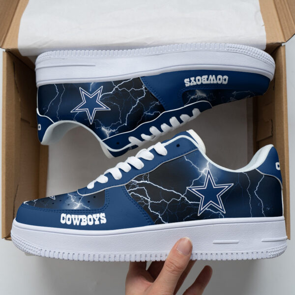 Tubopro Dallas Cowboys NFL Air Low-Top Sneakers Shoes For Men And Women