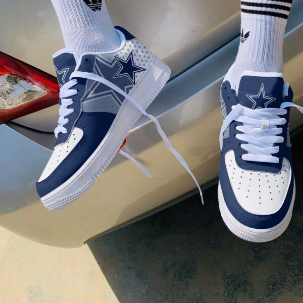 Tubopro Dallas Cowboys NFL Air Low-Top Sneakers Shoes For Men And Women
