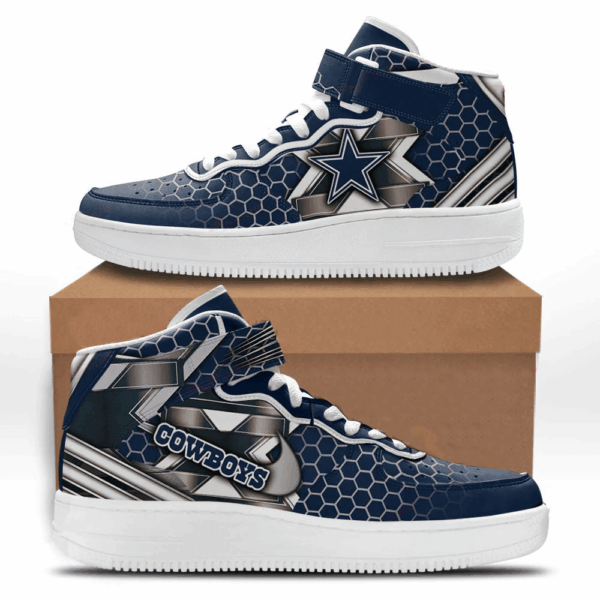 Tubopro Dallas Cowboys NFL Air Low-Top Sneakers Shoes For Men And Women