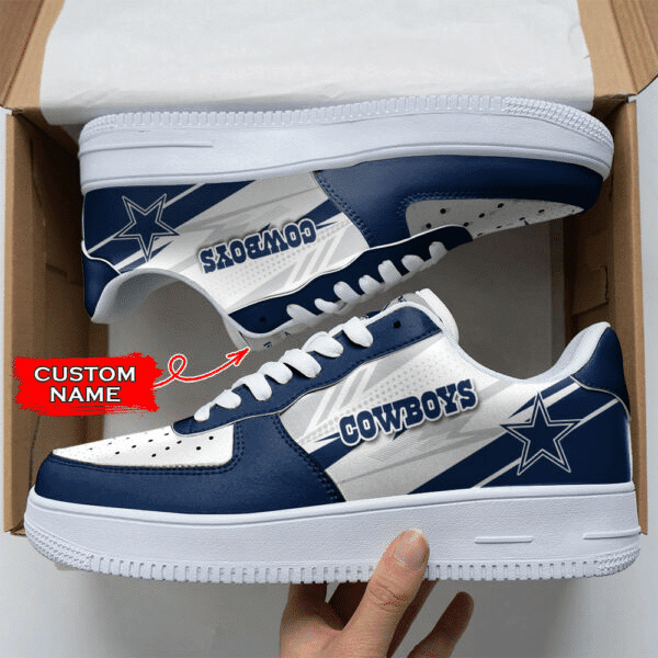 Tubopro Dallas Cowboys NFL Air Low-Top Sneakers Shoes For Men And Women
