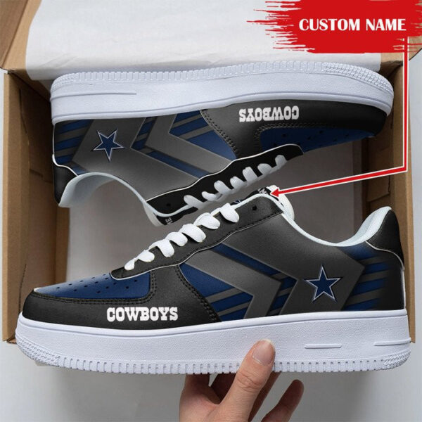 Tubopro Dallas Cowboys NFL Air Low-Top Sneakers Shoes For Men And Women