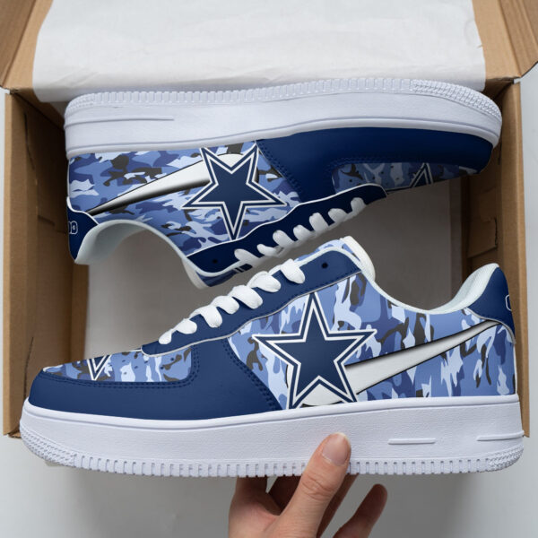 Tubopro Dallas Cowboys NFL Air Low-Top Sneakers Shoes For Men And Women