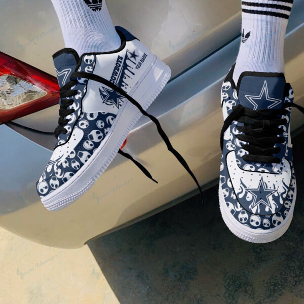 Tubopro Dallas Cowboys NFL Air Low-Top Sneakers Shoes For Men And Women