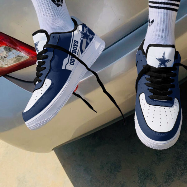 Tubopro Dallas Cowboys NFL Air Low-Top Sneakers Shoes For Men And Women
