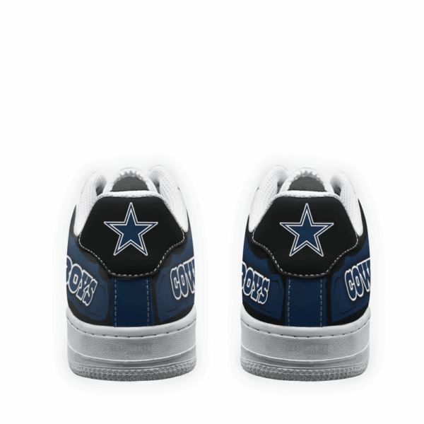 Tubopro Dallas Cowboys NFL Air Low-Top Sneakers Shoes For Men And Women - Image 3