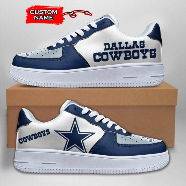 Tubopro Dallas Cowboys NFL Air Low-Top Sneakers Shoes For Men And Women