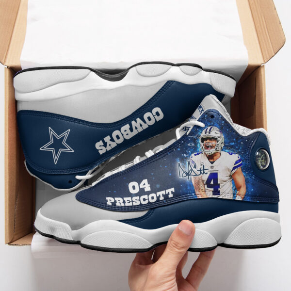 Tubopro Dallas Cowboys NFL AJ13 Sneakers Shoes For Men And Women