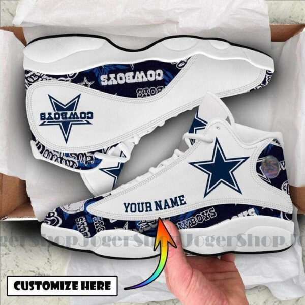 Tubopro Dallas Cowboys NFL AJ13 Sneakers Shoes For Men And Women