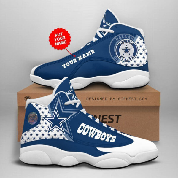 Tubopro Dallas Cowboys NFL AJ13 Sneakers Shoes For Men And Women