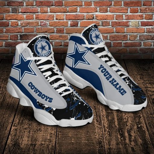 Tubopro Dallas Cowboys NFL AJ13 Sneakers Shoes For Men And Women