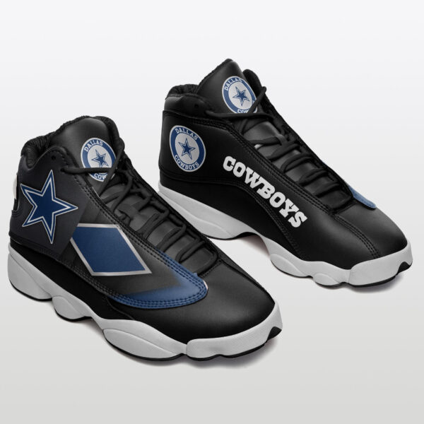 Tubopro Dallas Cowboys NFL AJ13 Sneakers Shoes For Men And Women - Image 2
